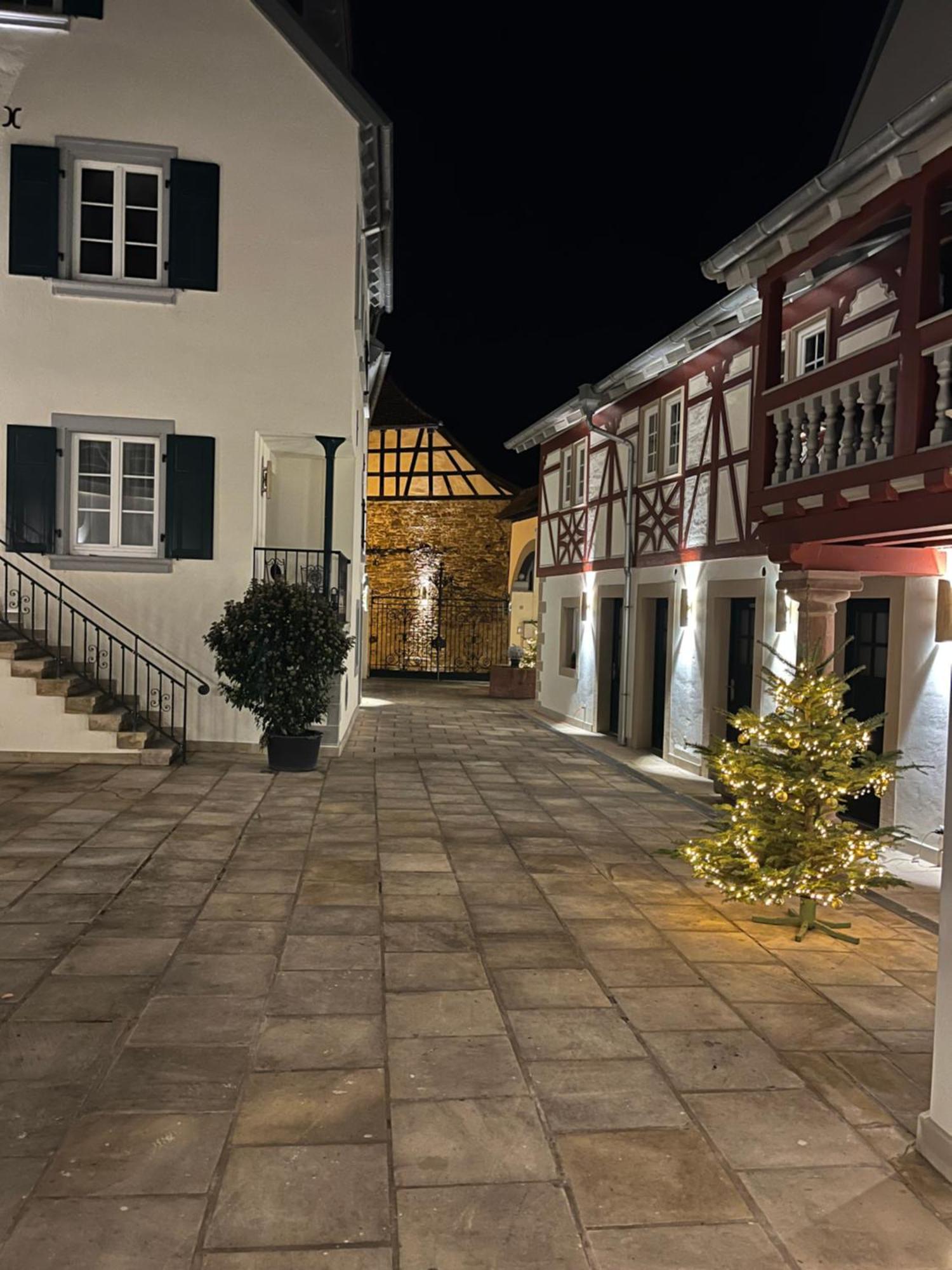 Karlbacher Domizil Ferienwohnungen Grosskarlbach Buitenkant foto